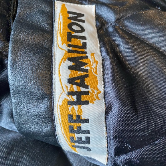 Jeff Hamilton Leather Cowboys Jacket - Picture 4 of 8